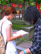 7日のFW:豊国神社にて