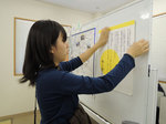パネル設置中